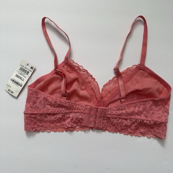 NWT State of Day Lace Retro Bralette 9 Colors Red Black White Green Blue Pink - Picture 2 of 7
